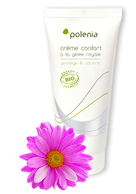 Organic comfort cream polenia with royal jelly