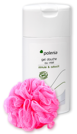 Shower gel with honey