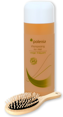 Shampoo with honey