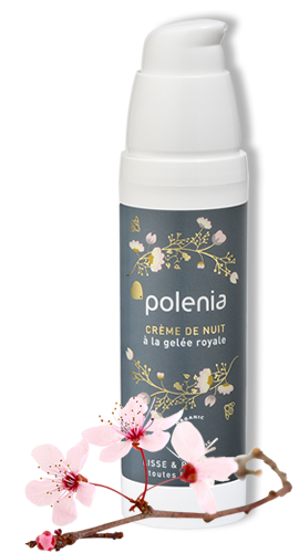 Organic night cream polenia with royal jelly